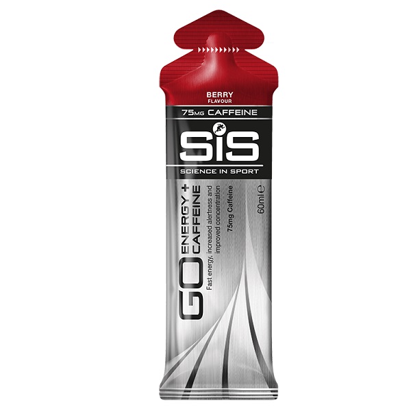 GO Energy+Caffeine75мг Gels, 60мл, ягоды SIS