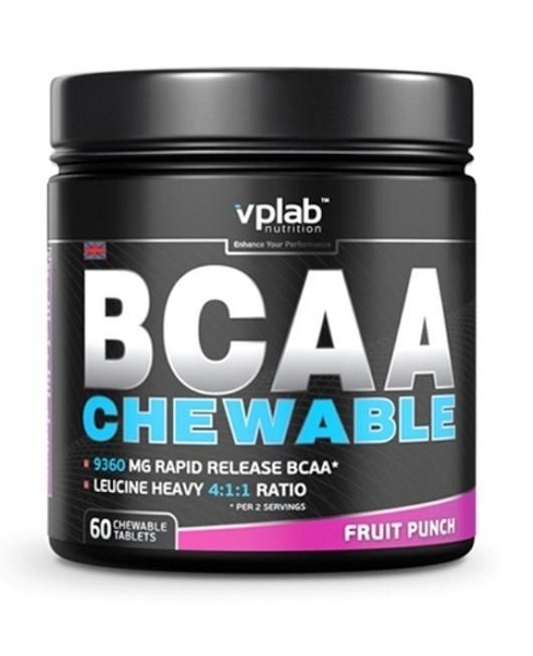 BCAA chewable, 60 таб VPl