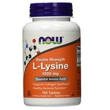 L-Lysine 1000мг, 100 таб. Now