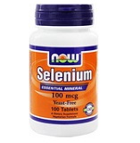 Selenium 100мкг, 100 таб Now